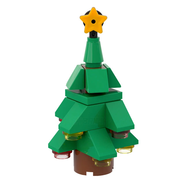 12 Days of Christmas - Christmas Tree (4 of 12) Made with Genuine LEGO® [MiniMOC]