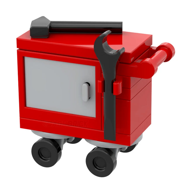 LEGO "Garage Tool Trolley" - Tool Storage, Auto/Mechanic [MiniMOC]