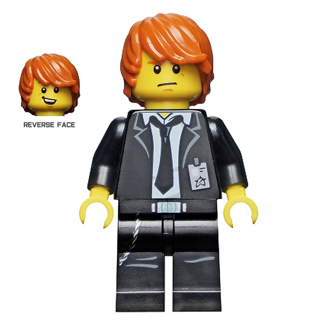 LEGO Minifigure - Agent Max Burns (2014) [ULTRA AGENTS] uagt003