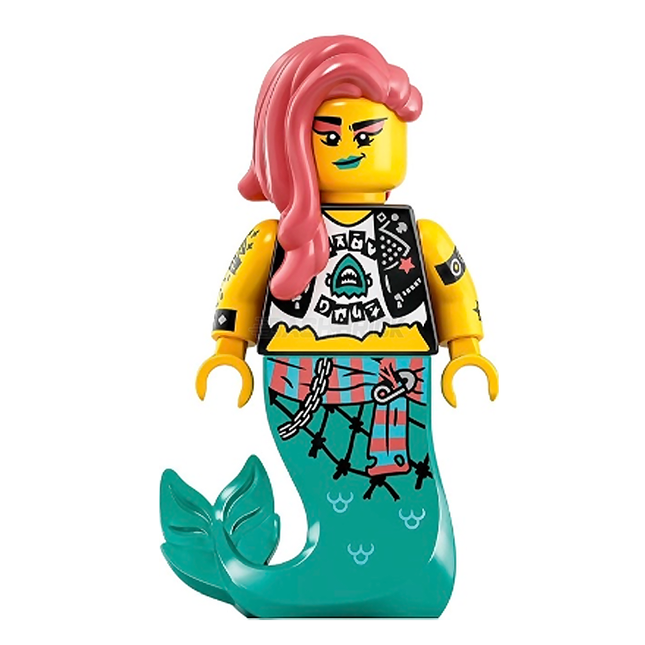 LEGO Minifigure - Mermaid Violinist (2021) [VIDIYO] (Copy)