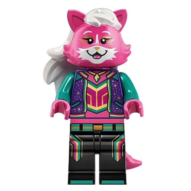 LEGO Minifigure - Kitten Keytarist, Cat [Vidiyo]