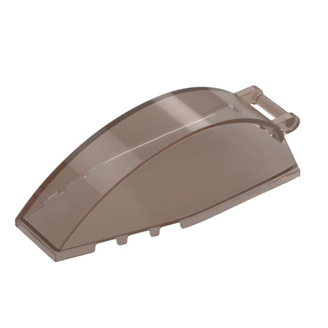 LEGO Windscreen 8 x 4 x 2 Curved with Bar Handle, Trans-Brown [23448] 6514216