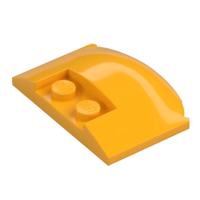 LEGO Wedge 3 x 4 x 2/3 Triple Curved, Bright Light Orange [93604] 6218142