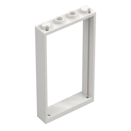 LEGO Door Frame 1 x 4 x 6, Two Holes, White [60596 / 40289] 6262945
