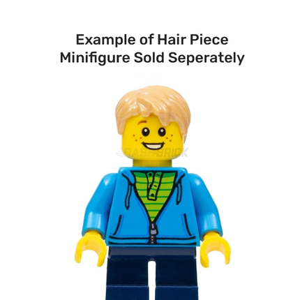 LEGO Minifigure Part - Hair Short Tousled with Side Part, Tan [62810] 6370982