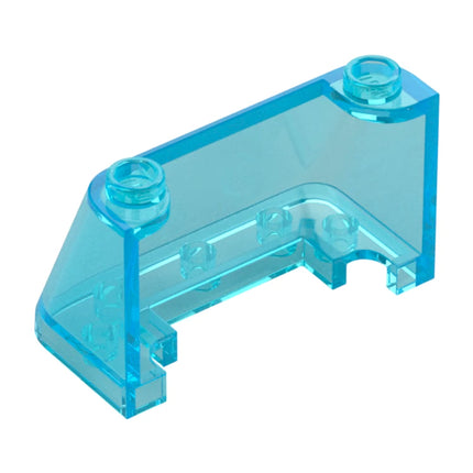 LEGO Windscreen 2 x 4 x 2, Trans-Light Blue [3823] 6253682