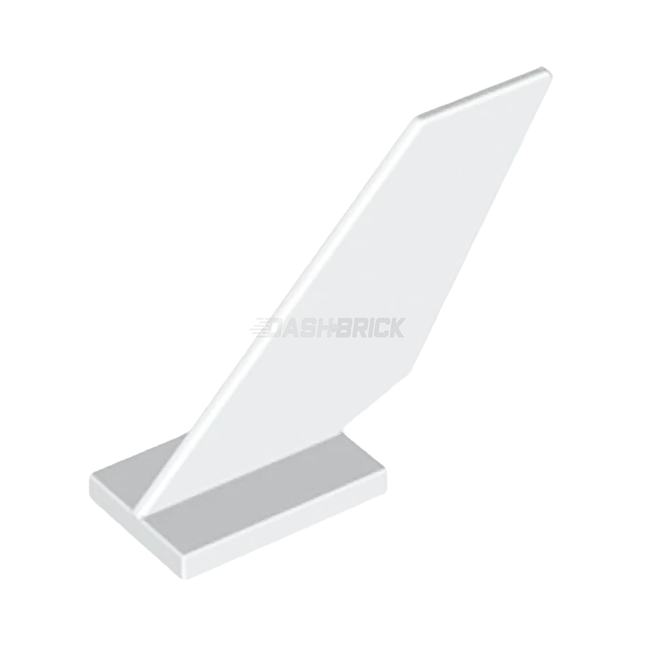 LEGO Tail Shuttle, Aircraft Wing, White [6239] 623901