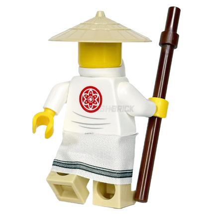 LEGO Minifigure - Sensei Wu - The LEGO Ninjago Movie, White Robe, Zori Sandals (2017) [NINJAGO]