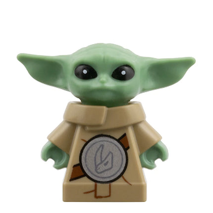 LEGO Minifigure - Din Grogu/The Child/'Baby Yoda' Long Robe, Beskar Rondel with Mudhorn Signet (2026) [STAR WARS]