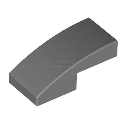 LEGO Slope, Curved 2 x 1 x 2/3, Dark Grey [11477] 6029948