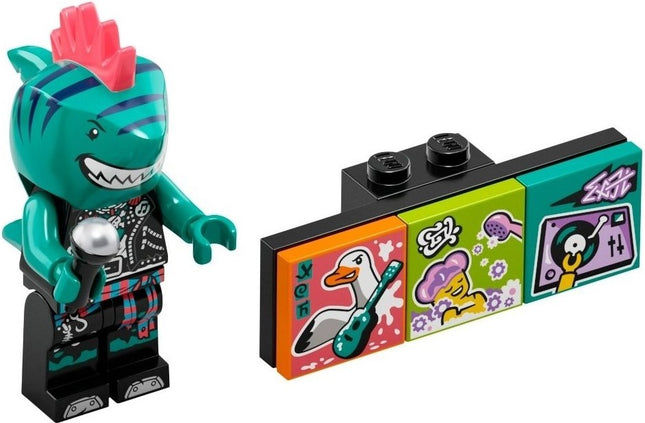 LEGO Collectable Minifigures - Shark Singer (3 or 12) [Vidiyo Bandmates Series 1]