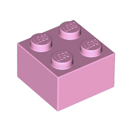 LEGO Brick 2 x 2, Bright Pink [3003]