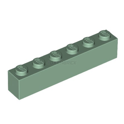 LEGO Brick, 1 x 6, Sand Green [3009]