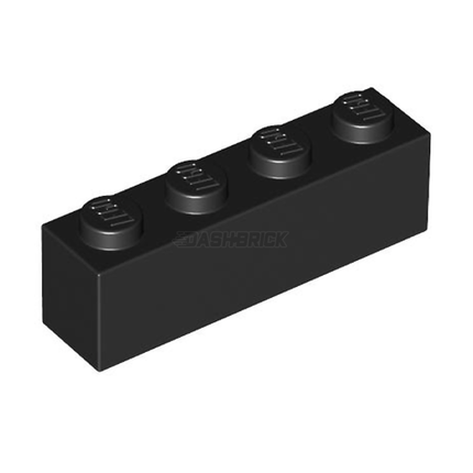 LEGO Brick, 1 x 4, Black [3010] 301026