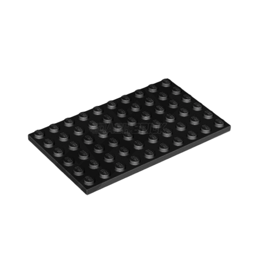LEGO Plate 6 x 10, Black [3033] 303326