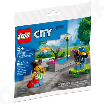 LEGO CITY: Kids' Playground, Skate Park Polybag (2022) [30588]