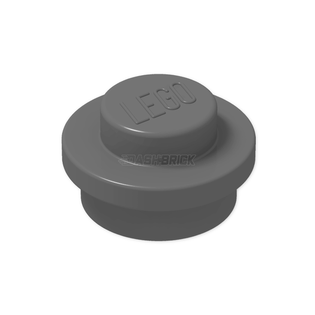 LEGO Round Plate, 1 x 1, Dark Grey [4073]