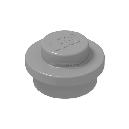 LEGO Round Plate, 1 x 1, Light Grey [4073]