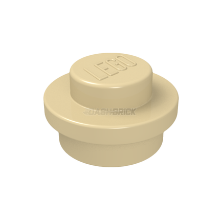 LEGO Round Plate, 1 x 1, Tan [4073]