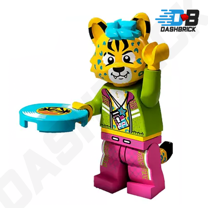 LEGO Collectable Minifigures - DJ Cheetah (4 or 12) [Vidiyo Bandmates Series 1]