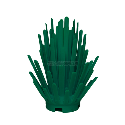 LEGO Plant Prickly Bush/Grass 2 x 2 x 4, Dark Green [6064]