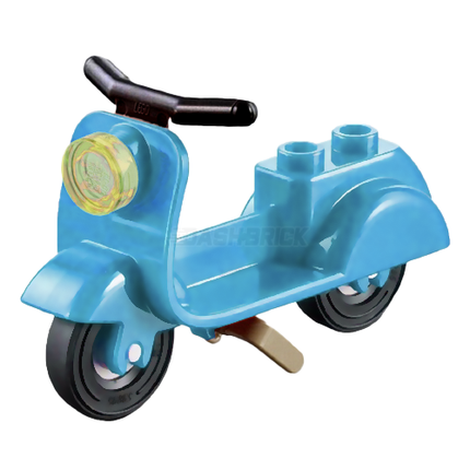 LEGO Minifigure Accessory - Scooter, Medium Azure [MiniMOC]