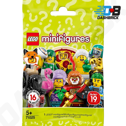 LEGO Collectable Minifigures - Pizza Costume Guy (10 of 16) Series 19