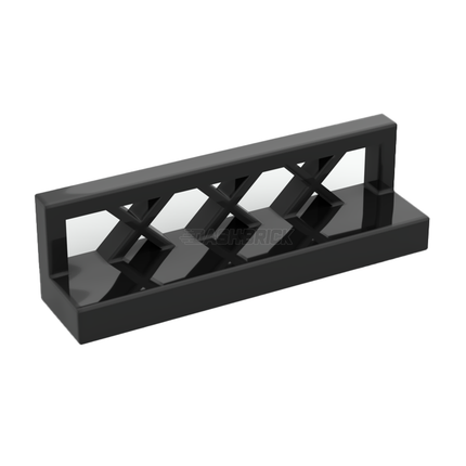 LEGO Fence 1 x 4 x 1, Black [3633] 4187209