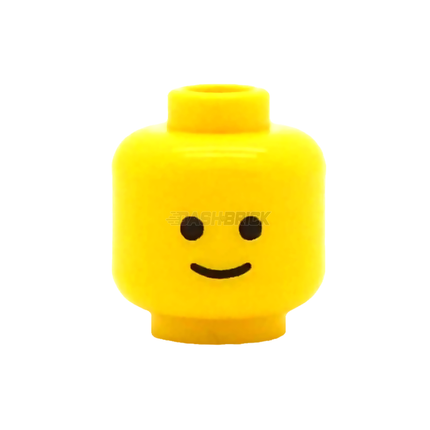 LEGO Minifigure Part - Head, Classic Smile, Yellow [3626cp01]