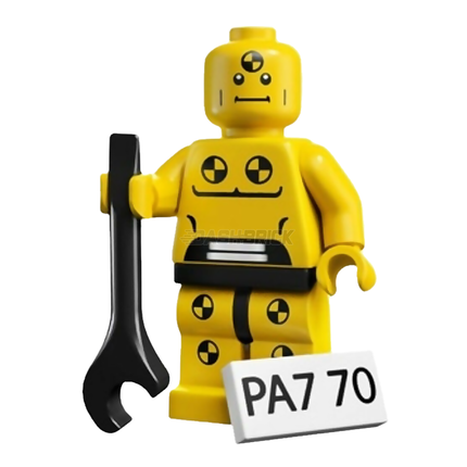 LEGO Collectable Minifigures - Demolition Dummy (8 of 16) [Series 1]