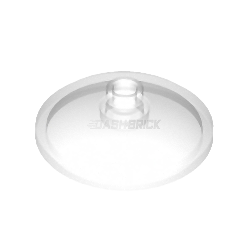 LEGO® Dish 3 x 3 Inverted (Radar), Trans-Clear [43898]