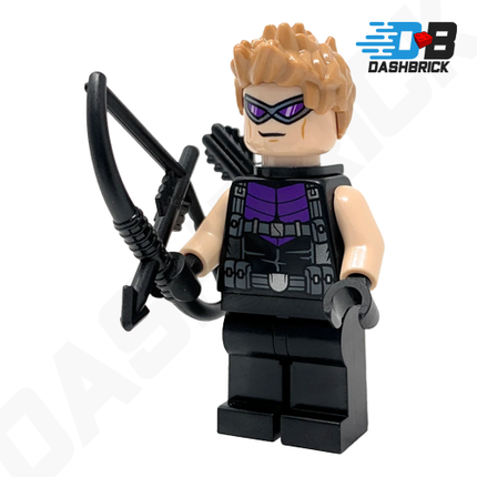 LEGO® Minifigure™ - Hawkeye - Black and Dark Purple Suit [MARVEL]