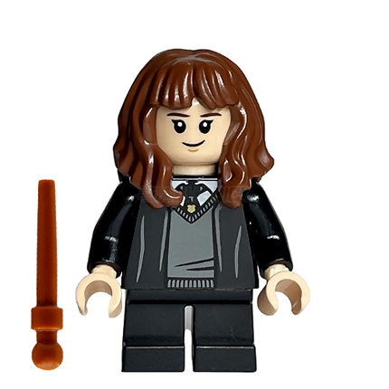 LEGO Minifigure - Hermione Granger, Hogwarts Robe, Black Tie [HARRY POTTER]
