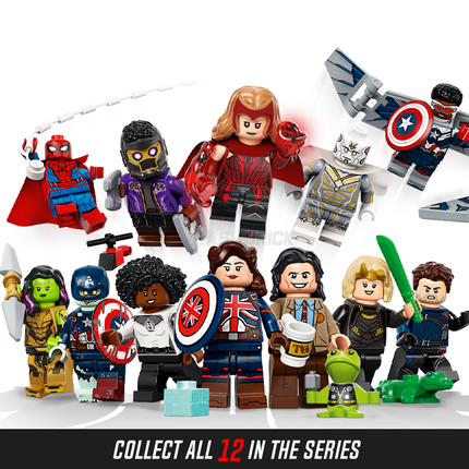 LEGO Collectable Minifigures - Zombie Captain America (9 of 12) [Marvel Studios Series 1]