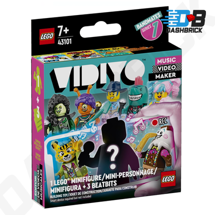 LEGO Collectable Minifigures - Werewolf Drummer (12 or 12) [Vidiyo Bandmates Series 1]