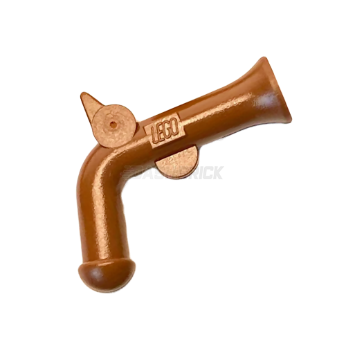 LEGO Minifigure Weapon - Pirate Gun, Flintlock Pistol, Reddish Brown [2562] 4536847