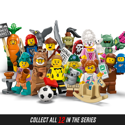 LEGO Collectable Minifigures - Carrot Mascot (4 of 12) [Series 24]