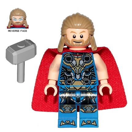 LEGO Minifigure - Thor - Blue Suit, Thor Love and Thunder [MARVEL]